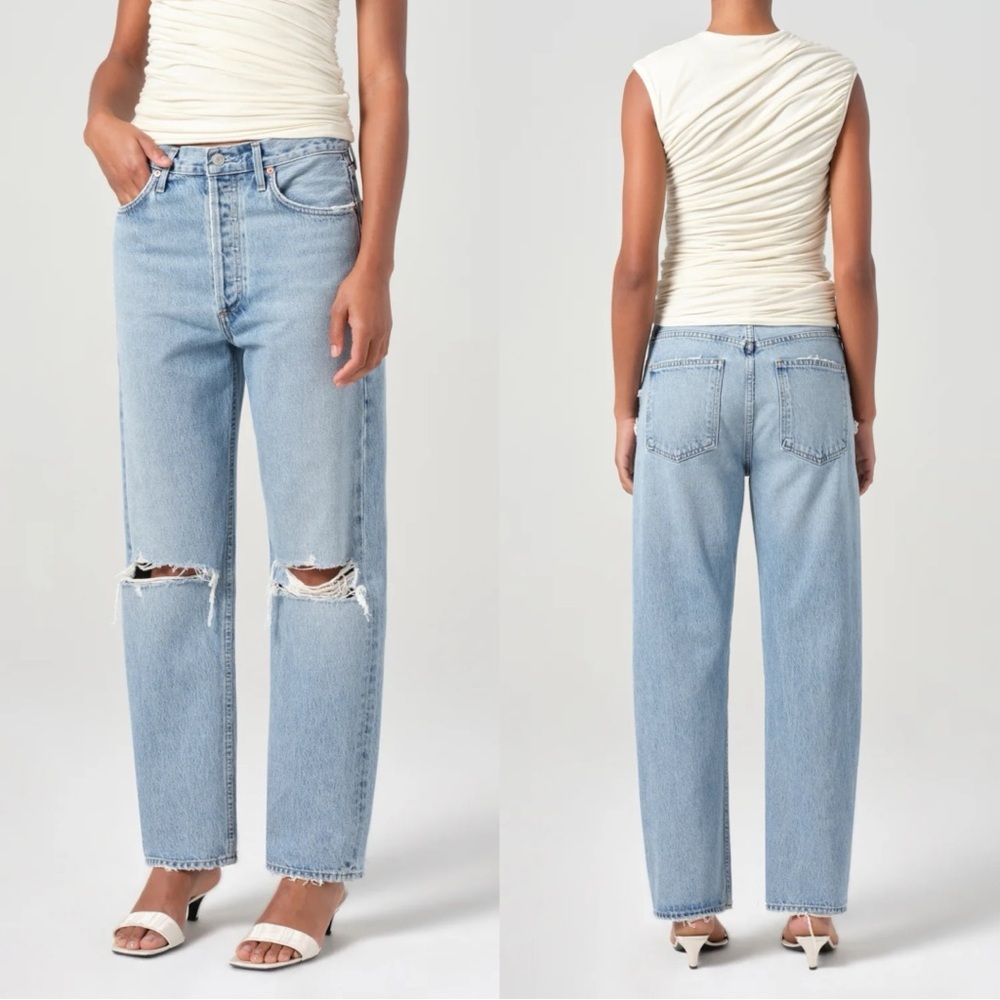 Agolde 90’s Mid Rise Straight Denim Jeans